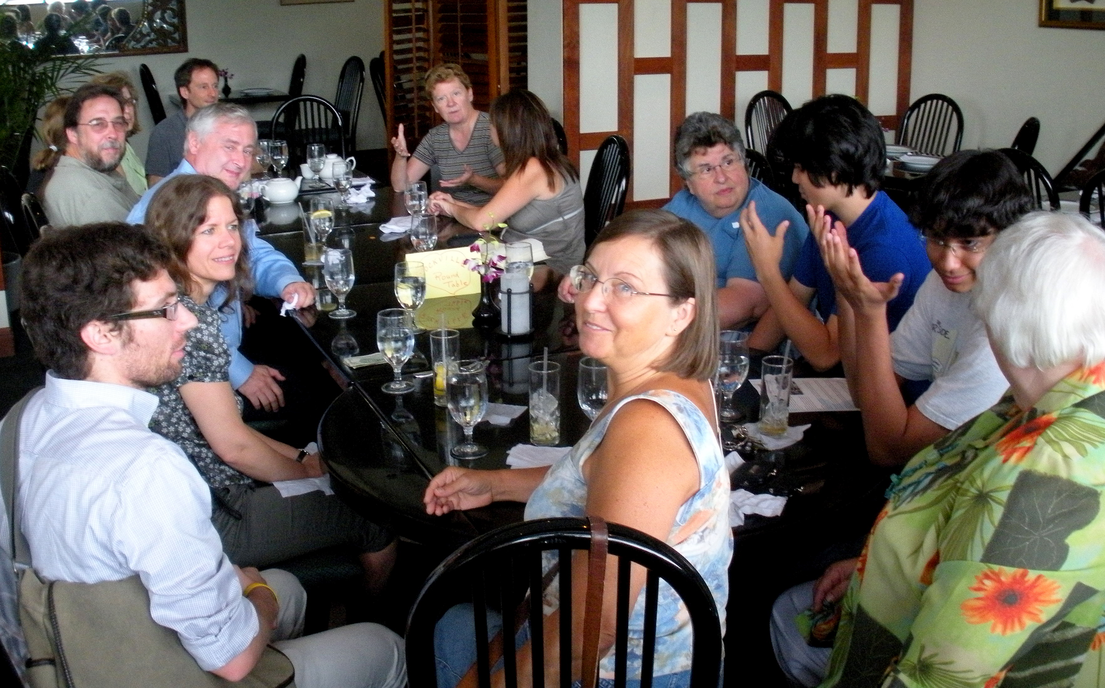 Rockville Roundtable 7/22/09, after a number of people had left!