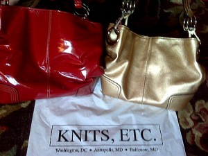 My Bags From Knits, Etc.